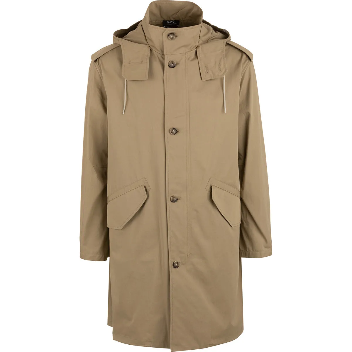 A.P.C. Long-Sleeved Hooded Parka