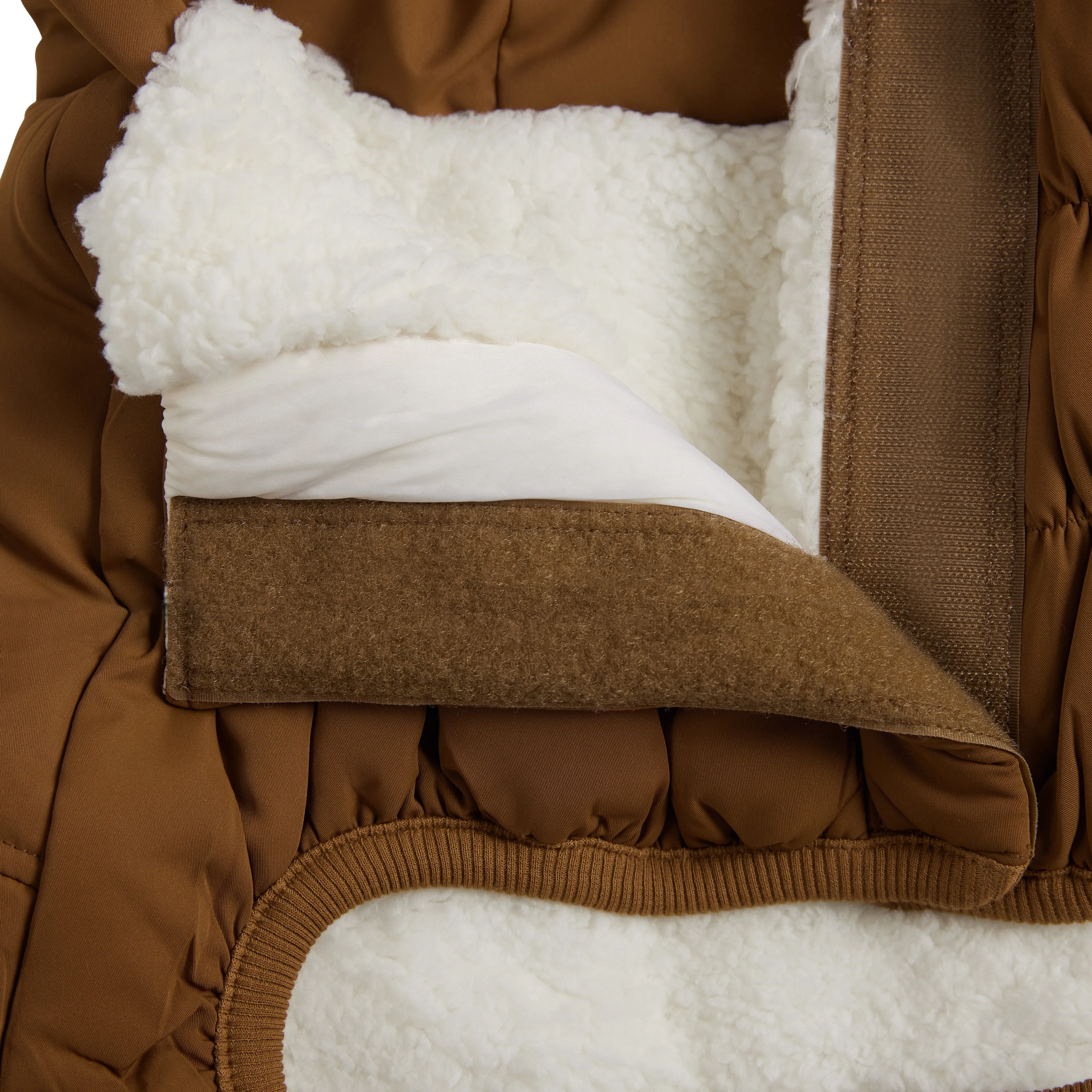 Arctic Parka Dog Winter Coat - Wood