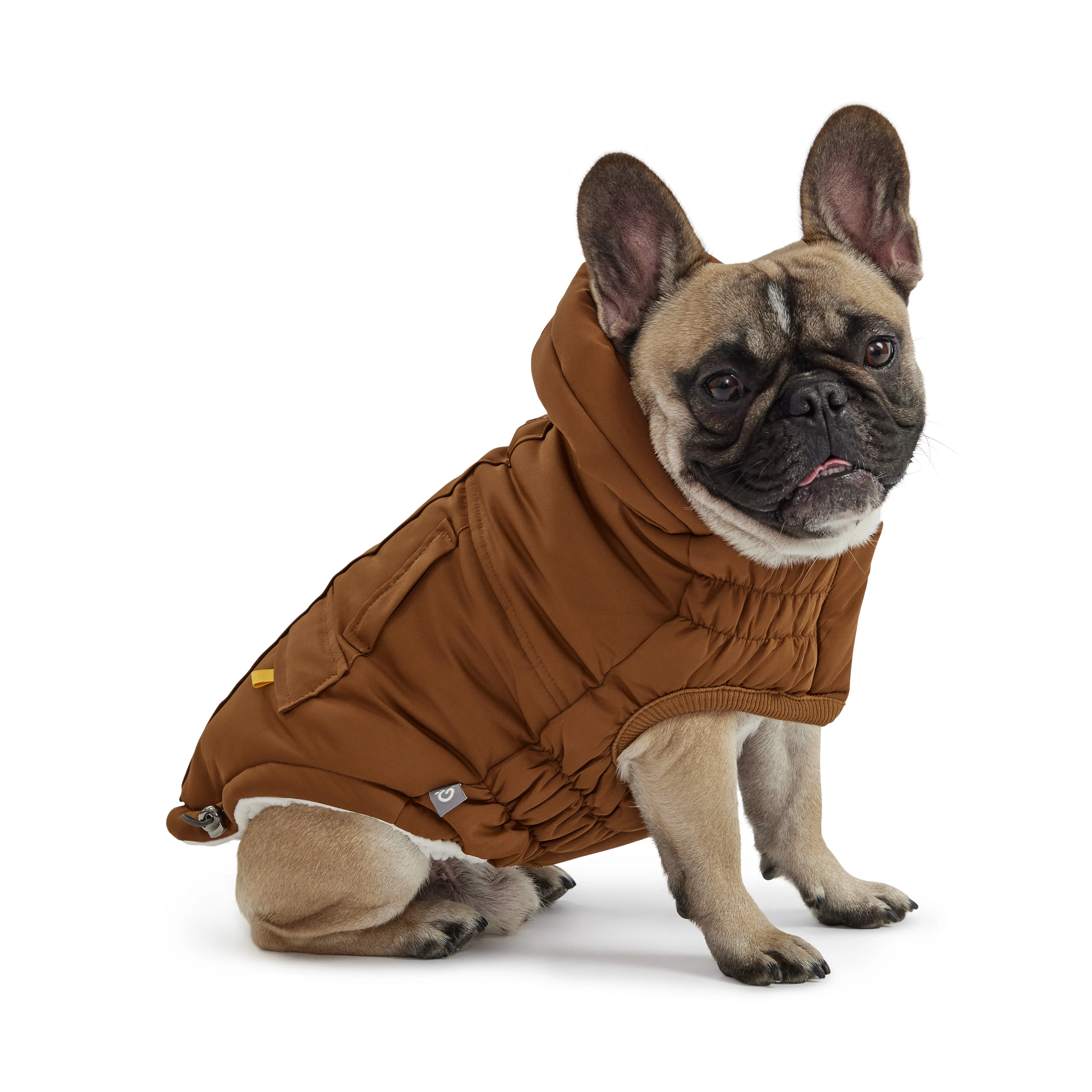 Arctic Parka Dog Winter Coat - Wood