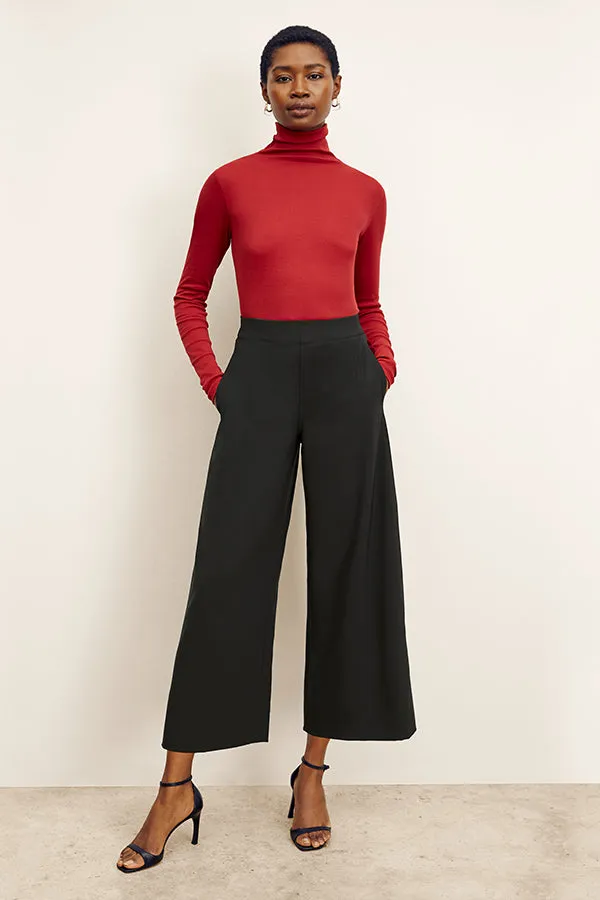 Axam Turtleneck - Organic Ribbed Pima Cotton :: Cardinal