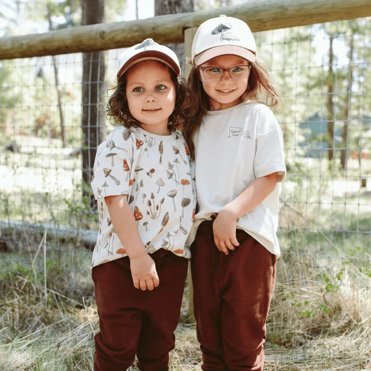 Bamboo Organic Cotton T-Shirt - Toadstool