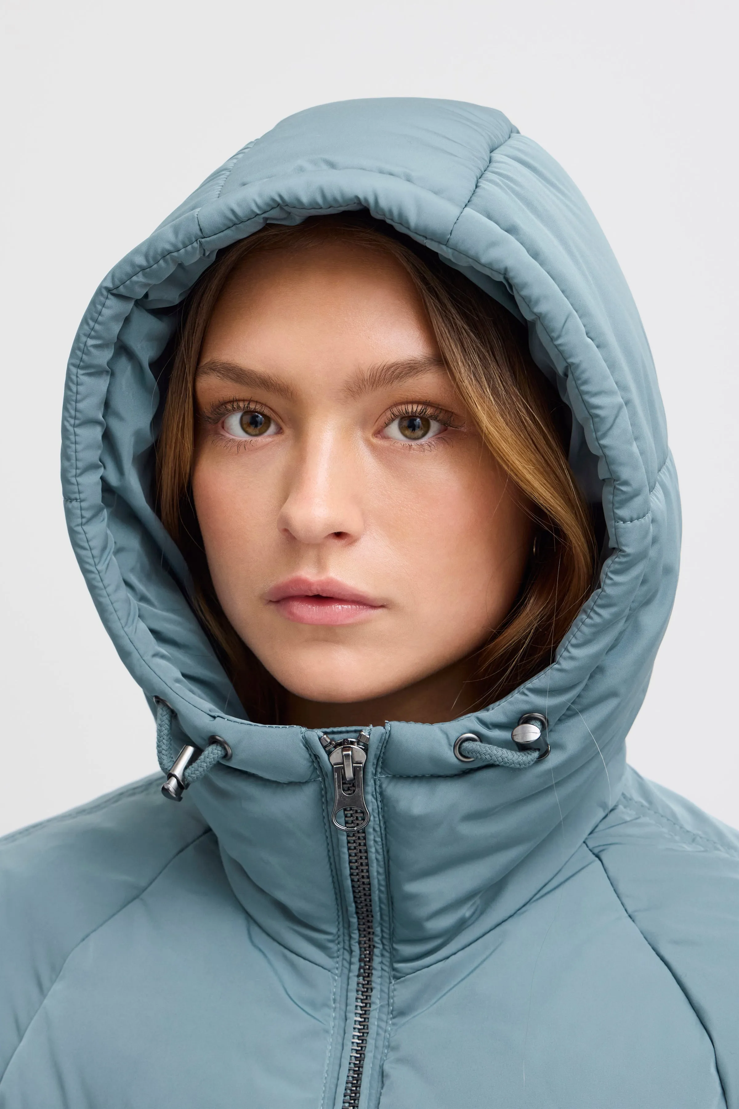 Bunala Down Jacket in Blue Mirage