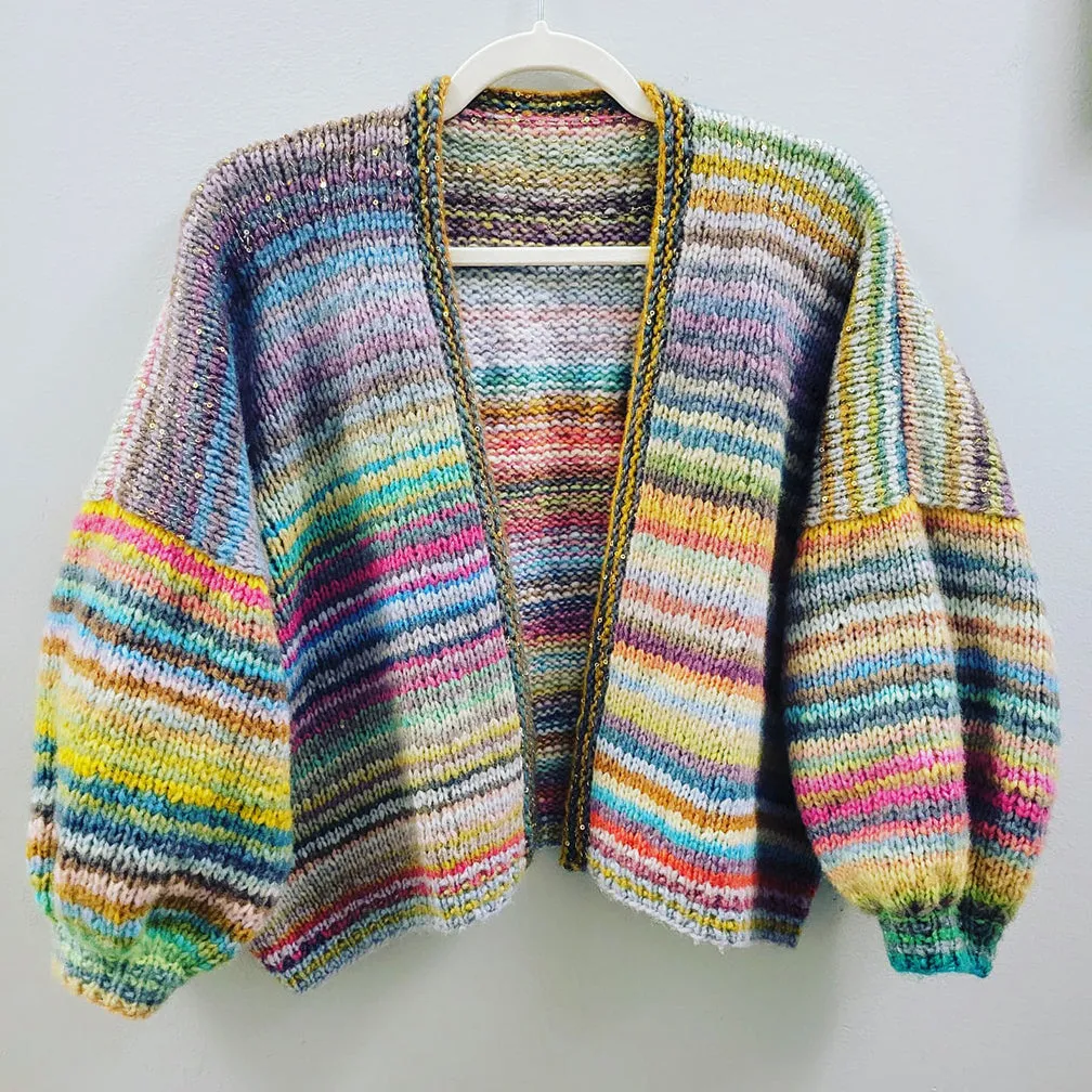 Deb Cardi {knitting pattern}