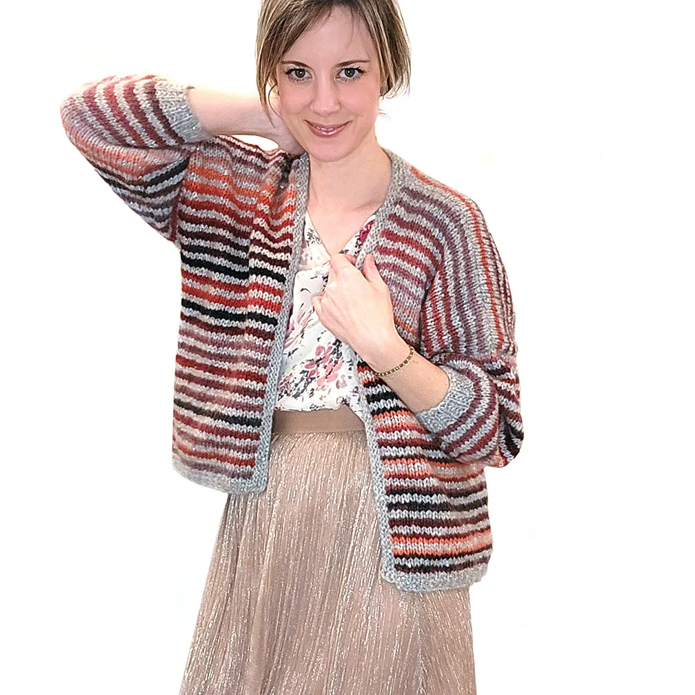 Deb Cardi {knitting pattern}