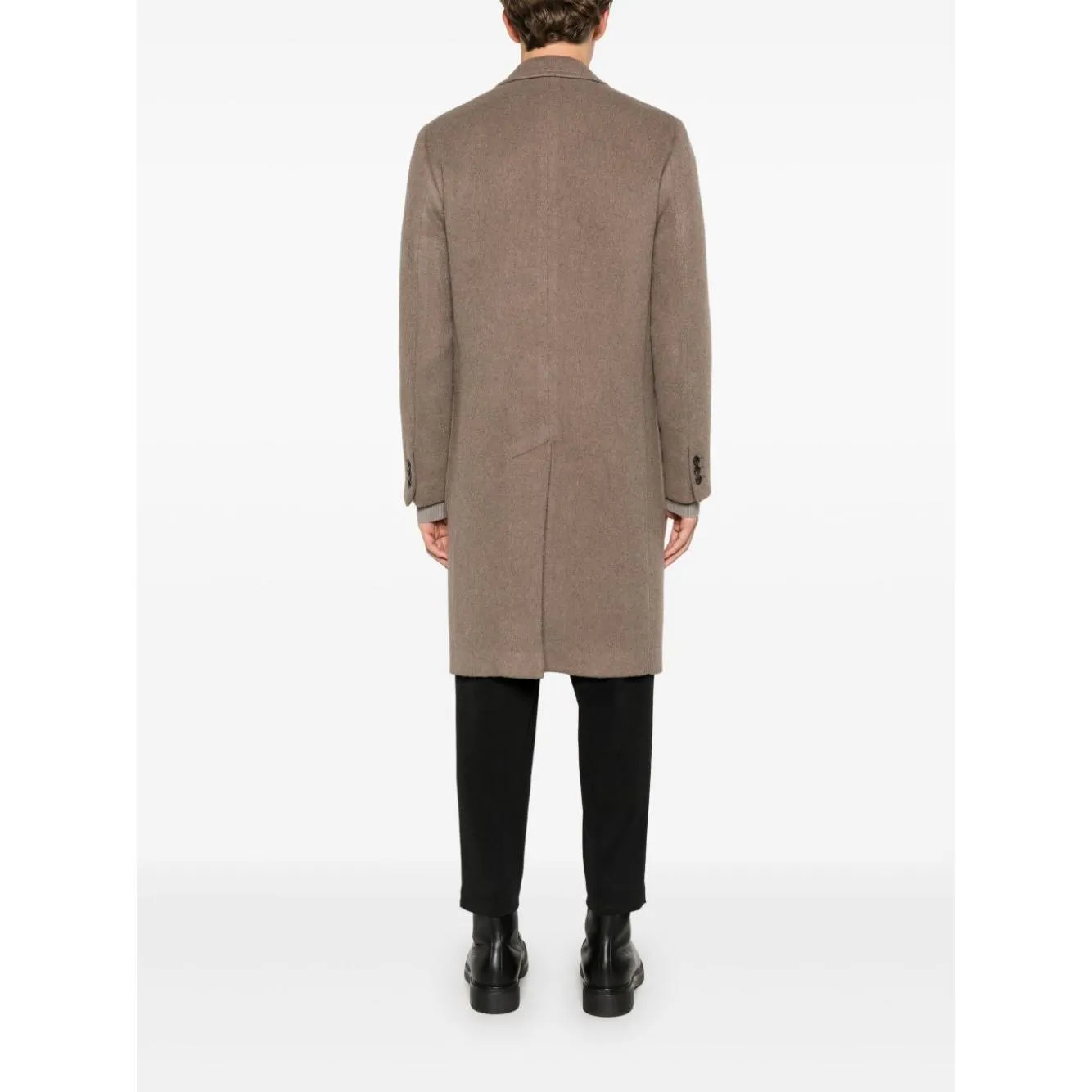 Emporio Armani Coats Brown