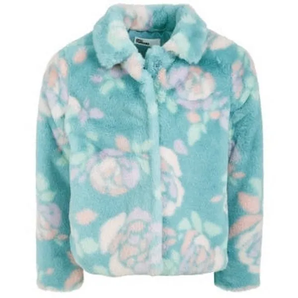 Epic Threads Little Girls Print Faux-Fur Jacket