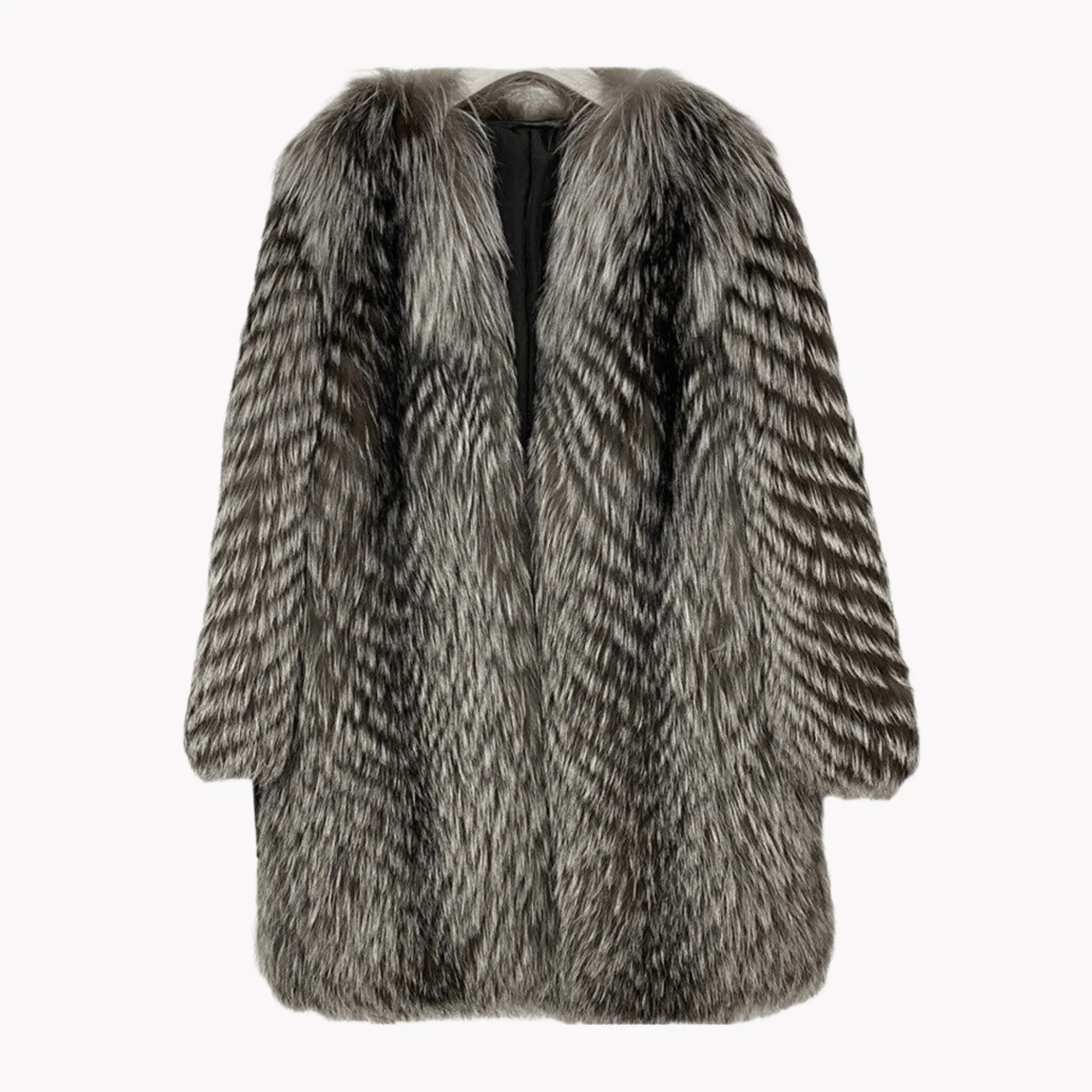 Faux Fox Fur Coat -Final Sale