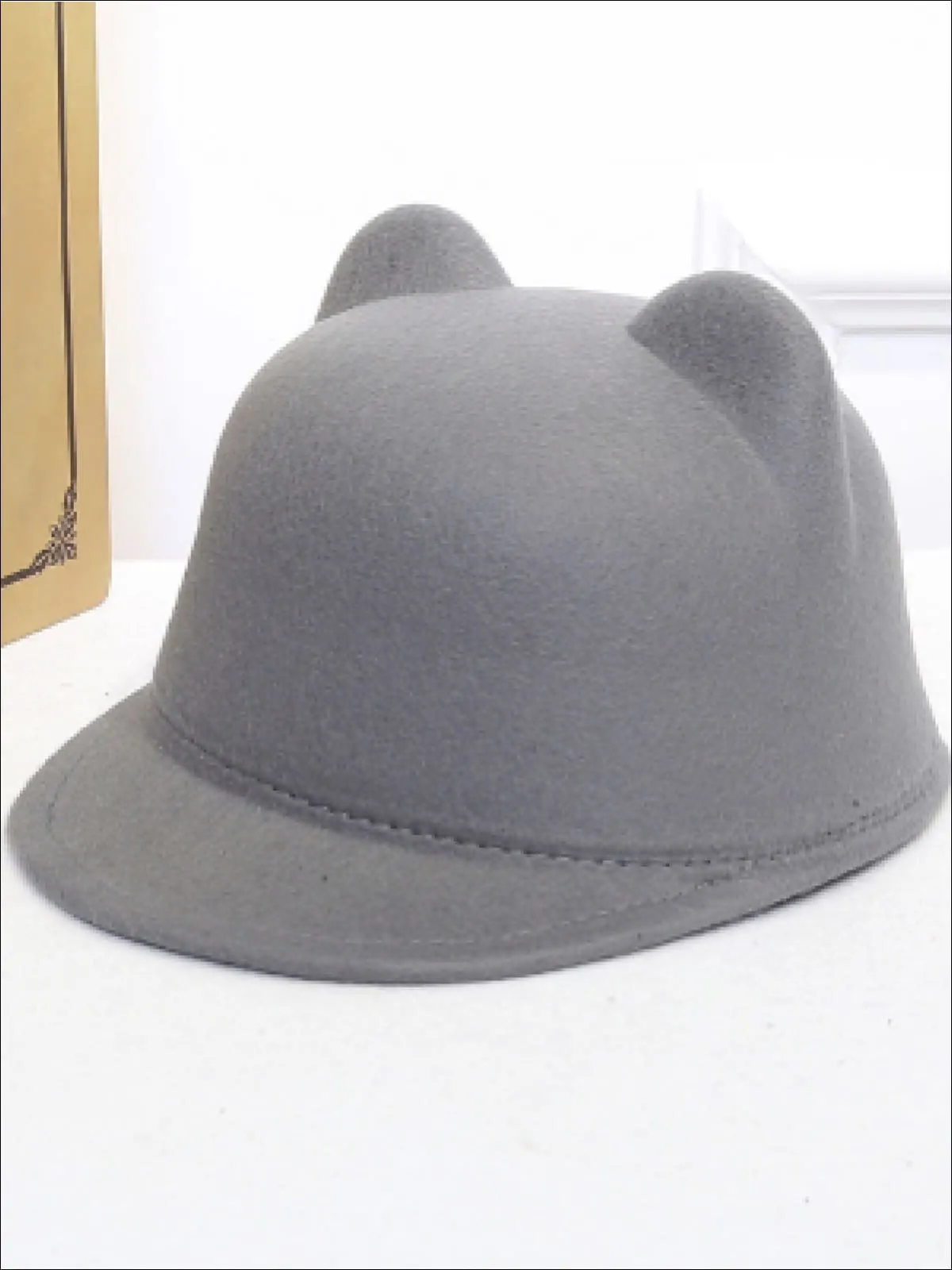 Girls Cat Ear Fedora Hat