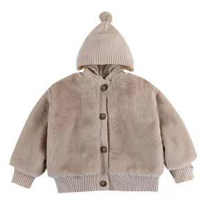 Girls Faux Fur Birie Jacket