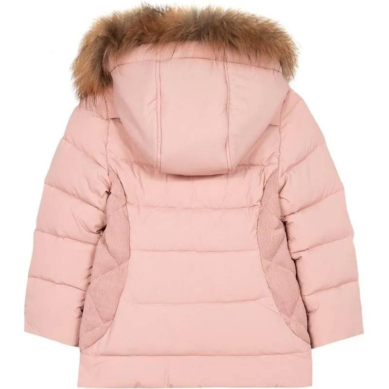 Girls Pink Down Jacket