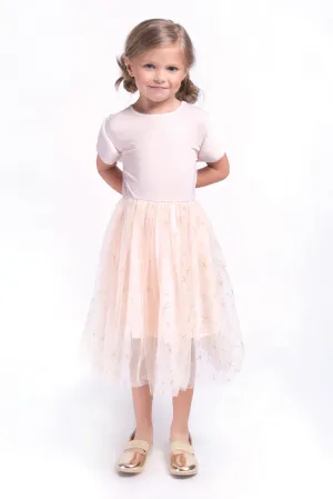 Imoga Lauren Girls Dress- Powder (Size 2 left)