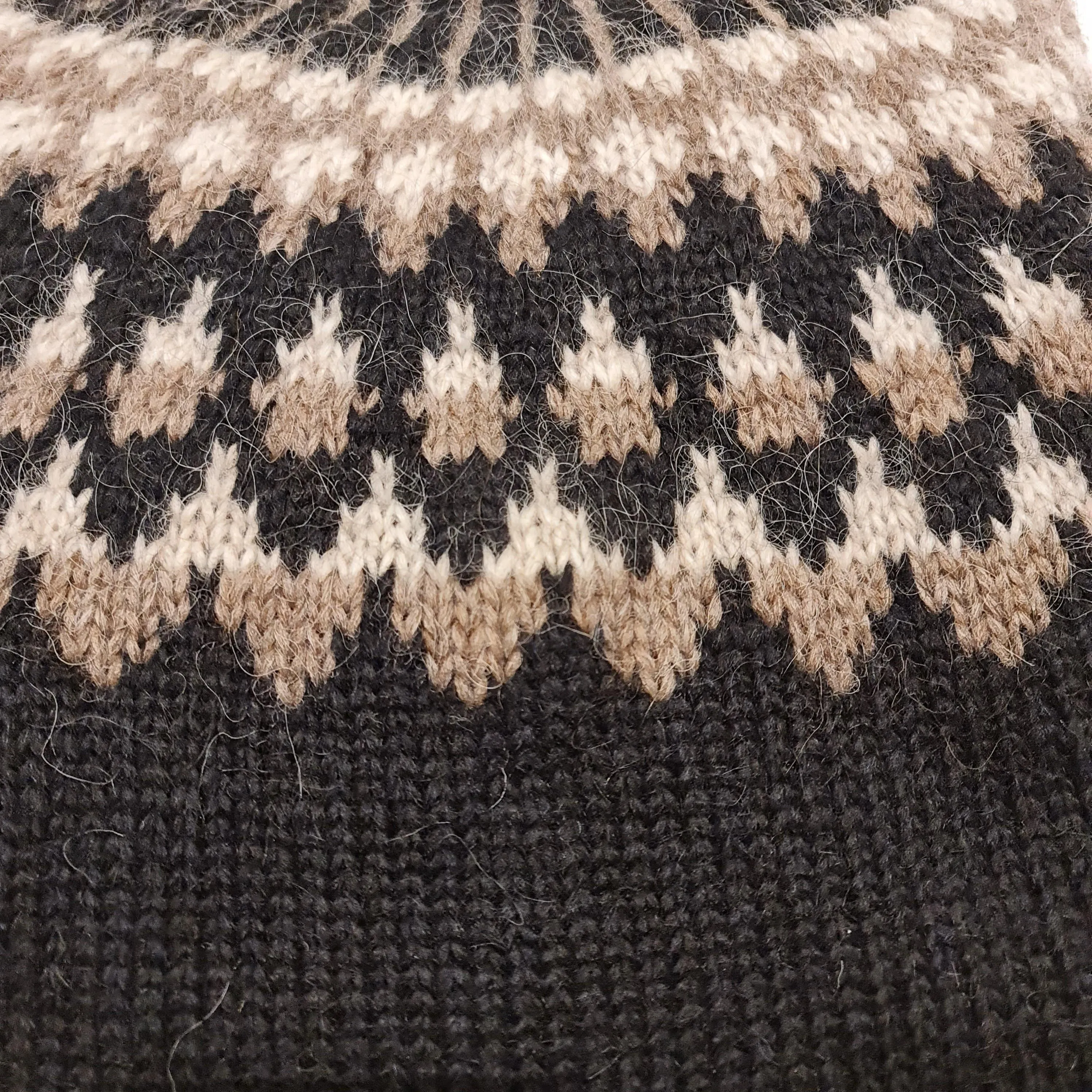 Kveldúlfur - Icelandic Sweater - Black