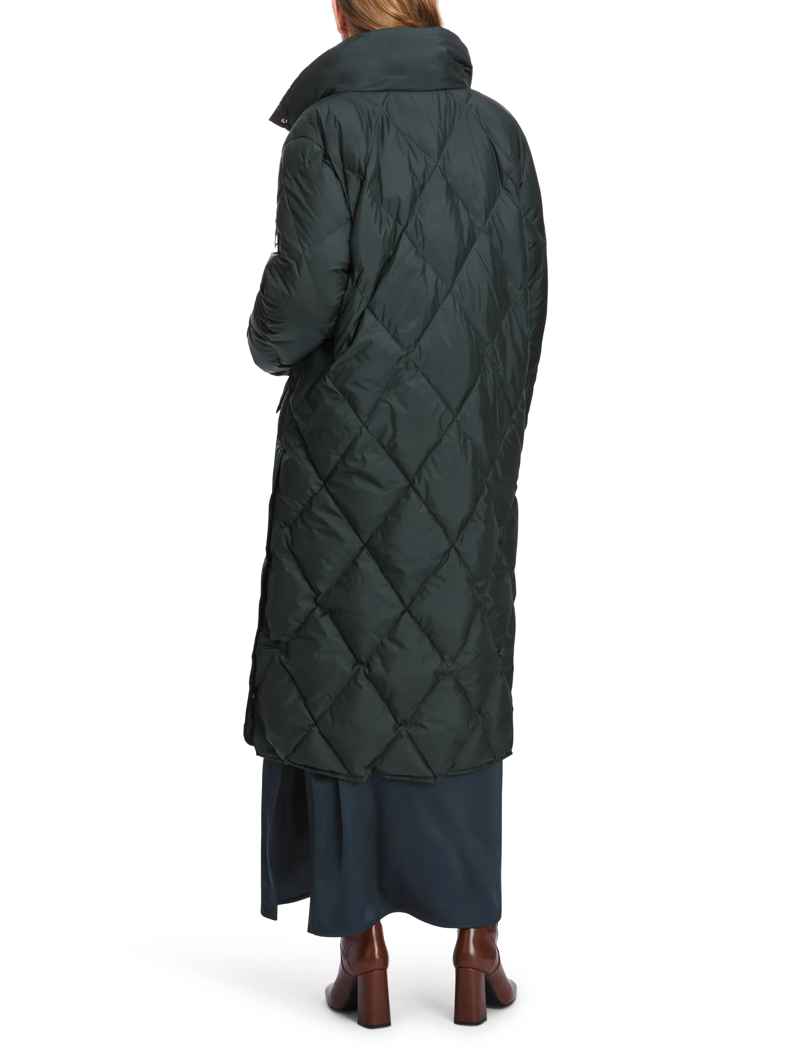 MARC CAIN Green Long Coat