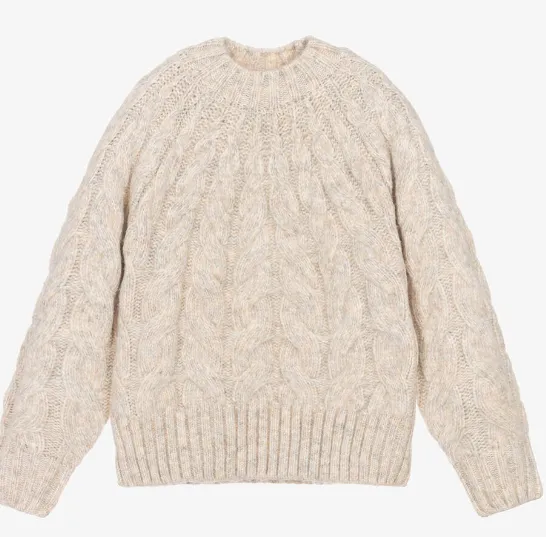 Mayoral Cable Knit Sweater