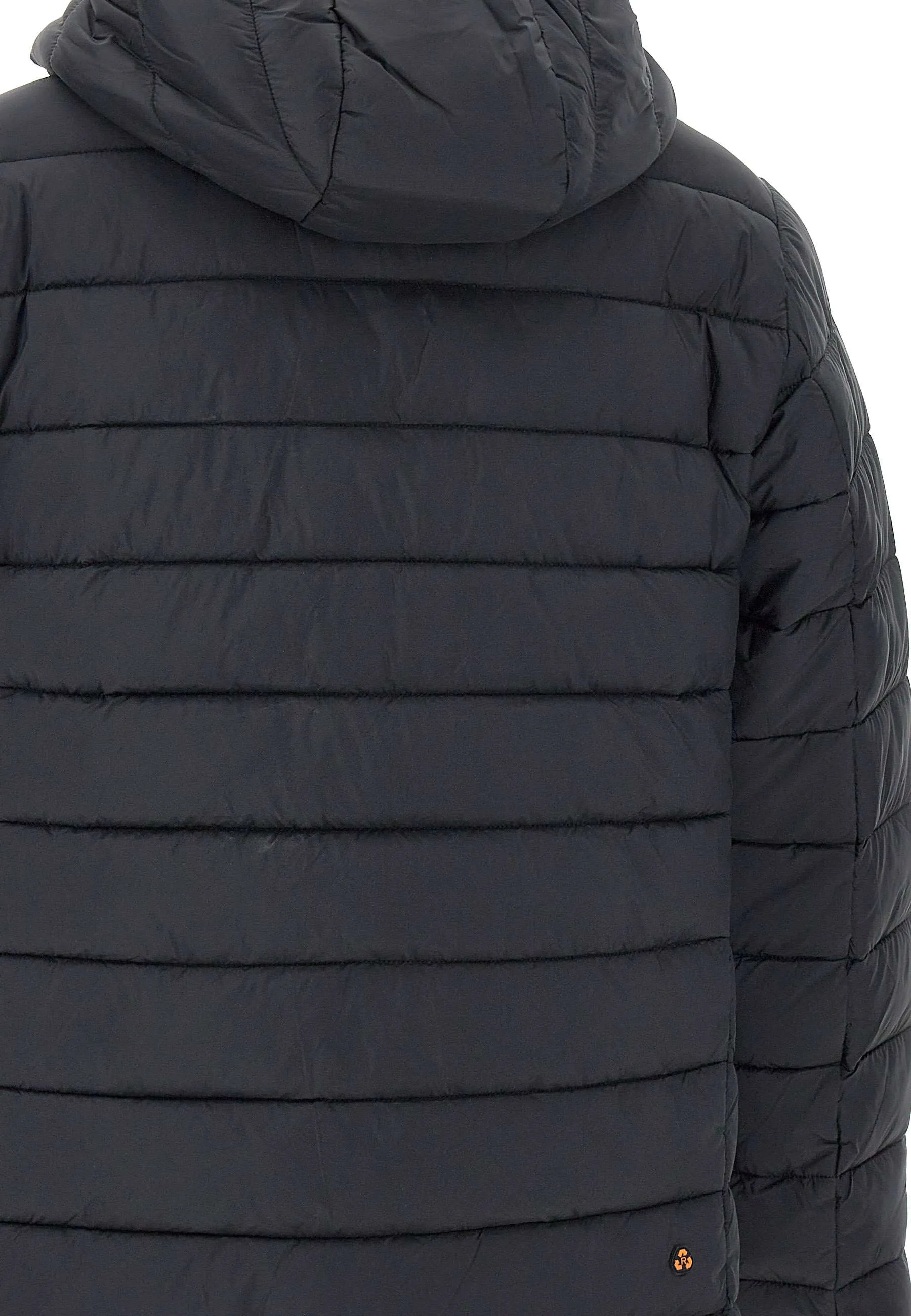 Men's Black Hooded Down Jacket