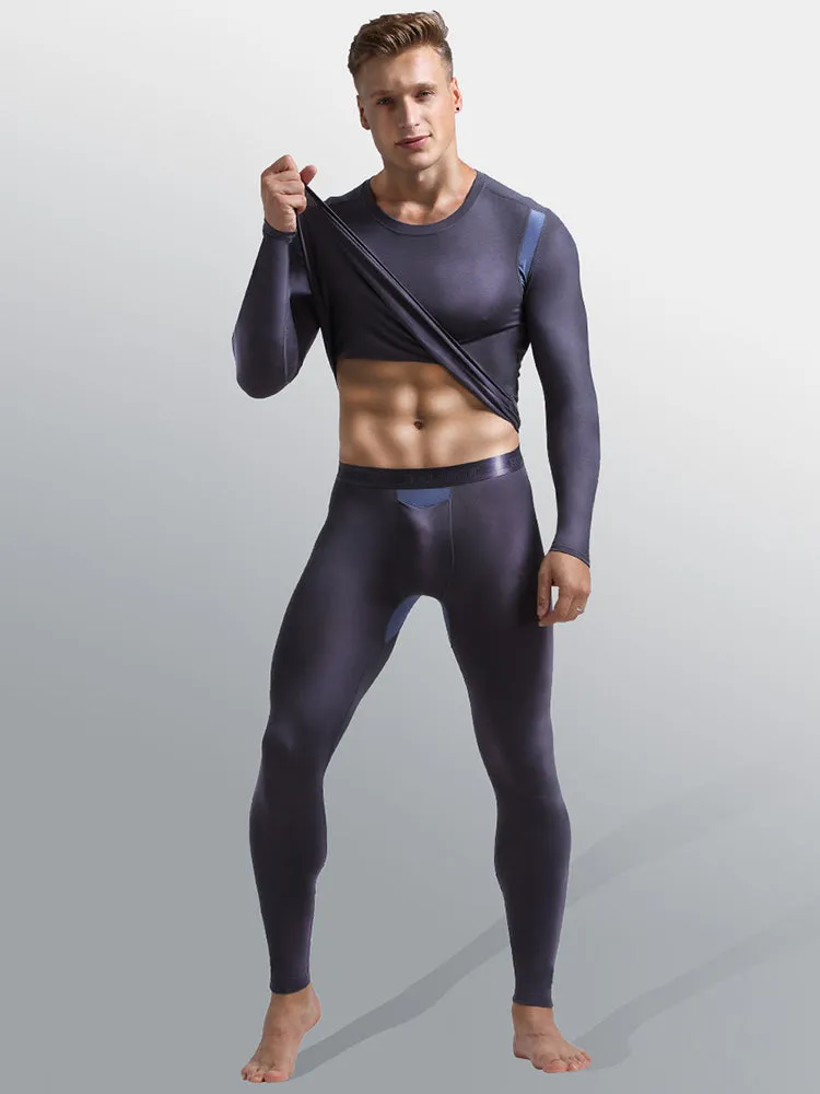 Men's Mesh Breathable Slim Thermal Sets