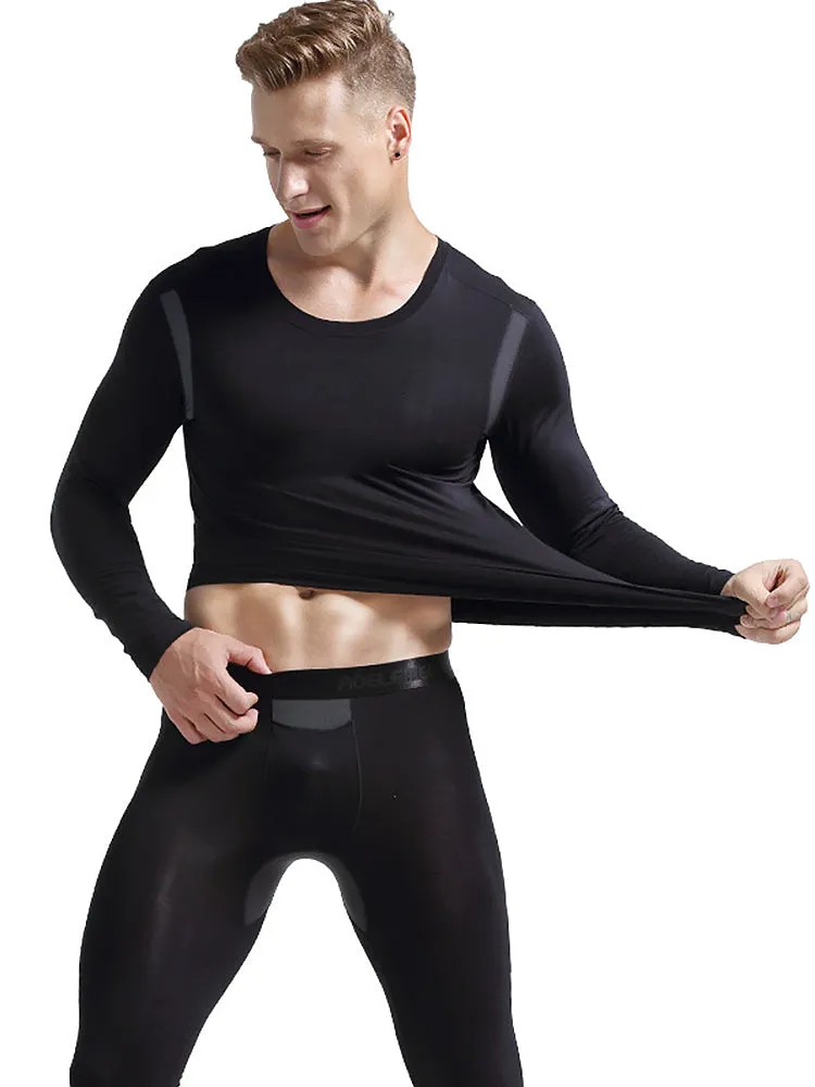 Men's Mesh Breathable Slim Thermal Sets