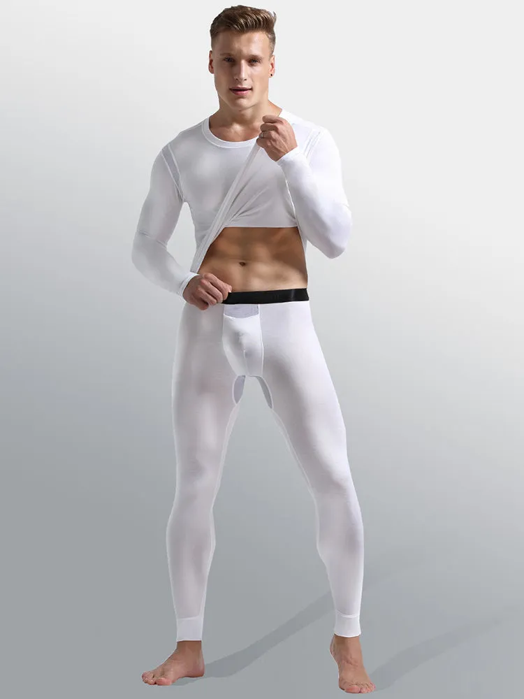 Men's Mesh Breathable Slim Thermal Sets