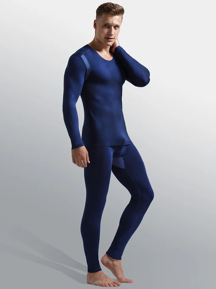 Men's Mesh Breathable Slim Thermal Sets