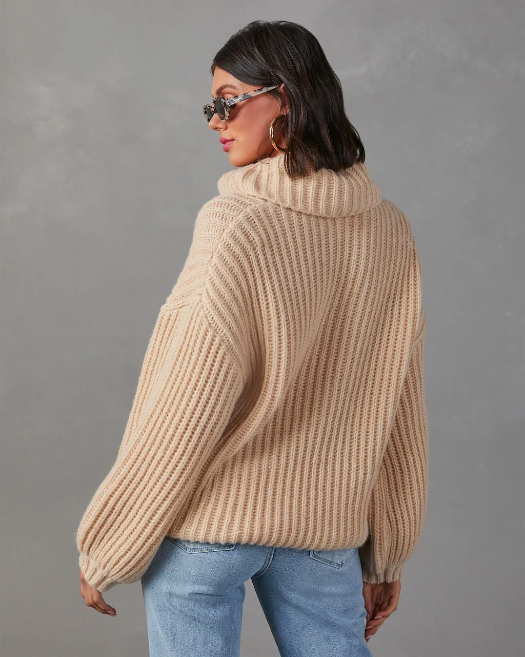 Milligan Oversized Turtleneck Sweater