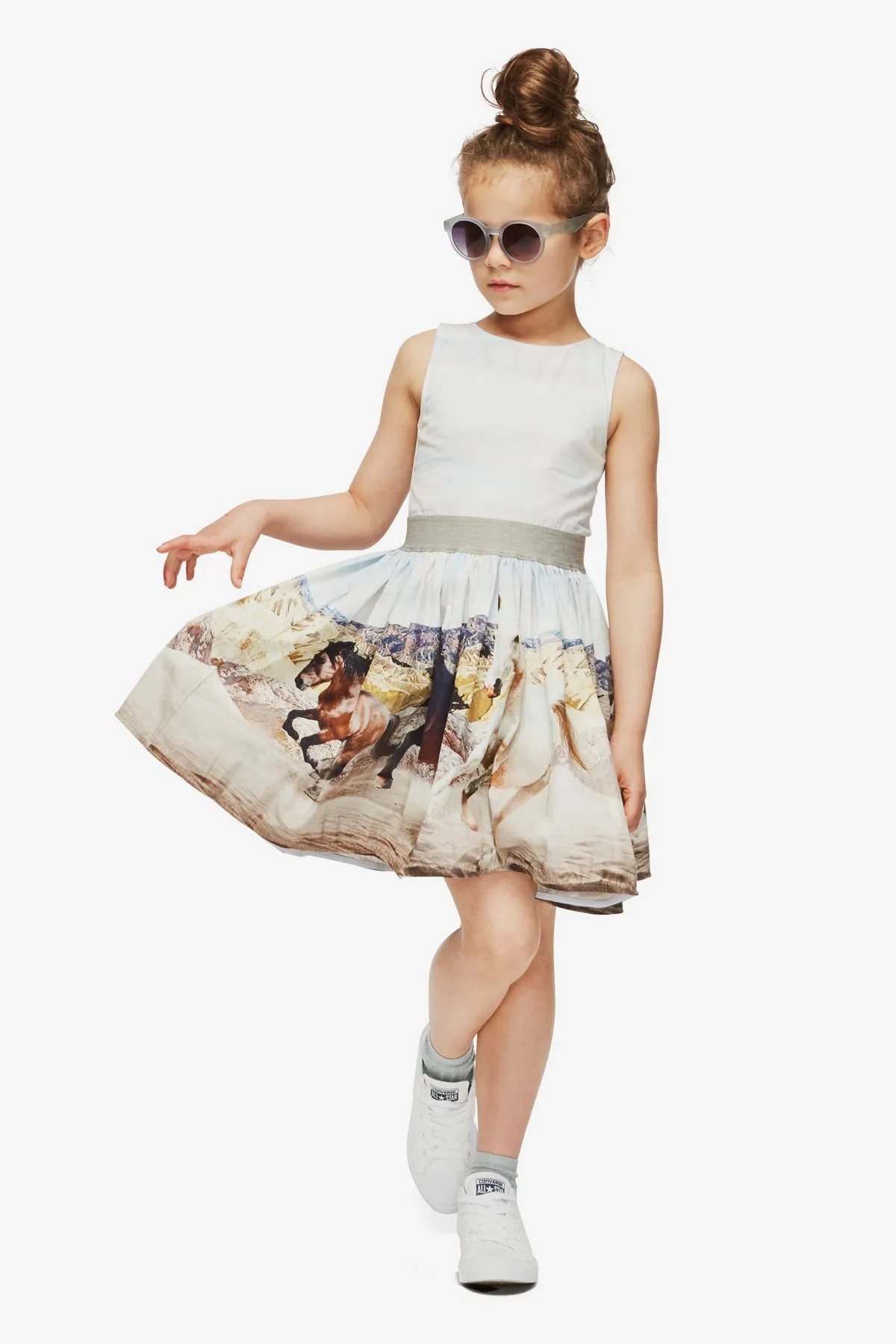 Molo Carli Girls Dress (Size 2/3 left)