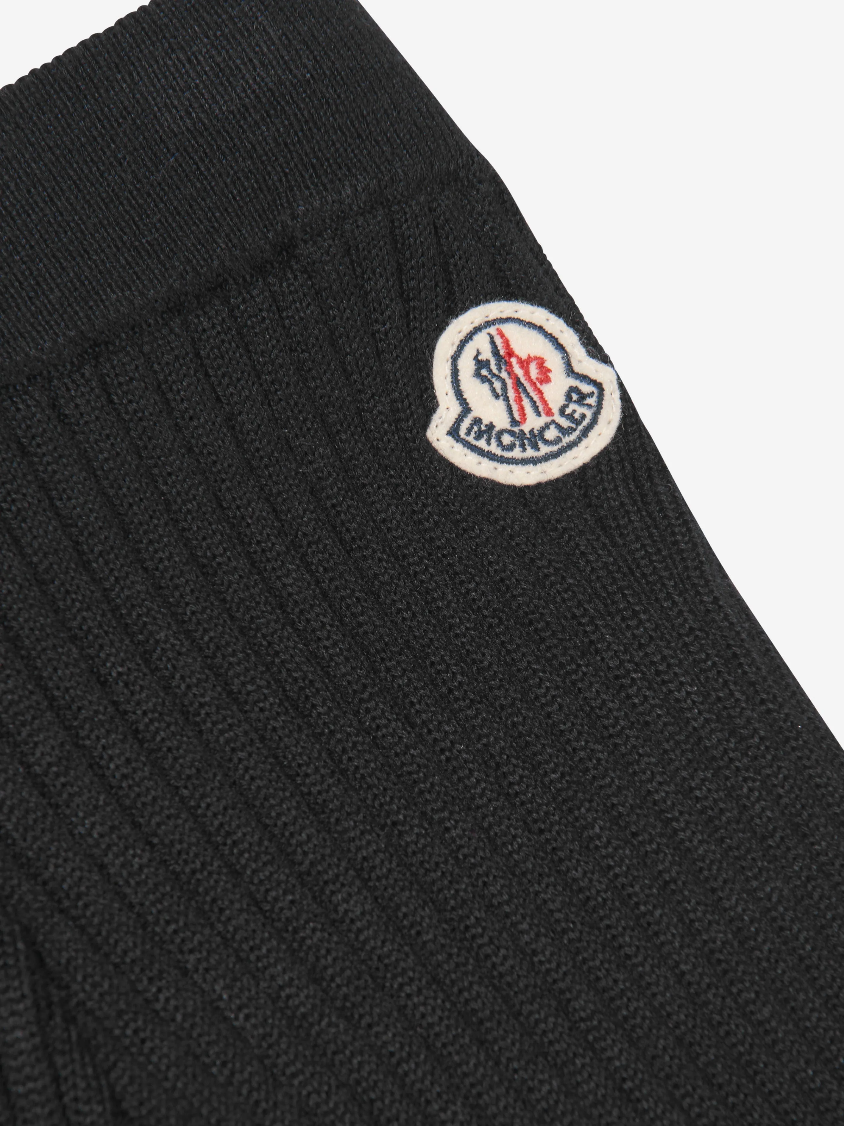 Moncler Enfant Girls Knitted Bottoms in Black