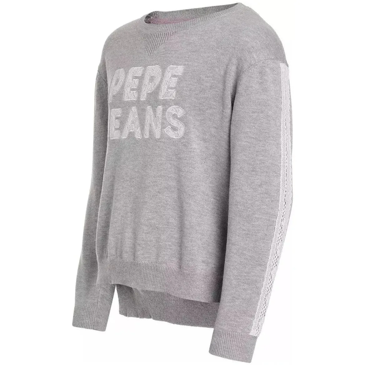 Pepe Jeans Girls Patsie Knit Sweater Grey