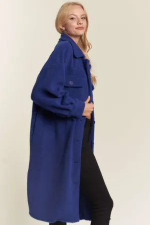 "THE COBALT" TRENCH COAT