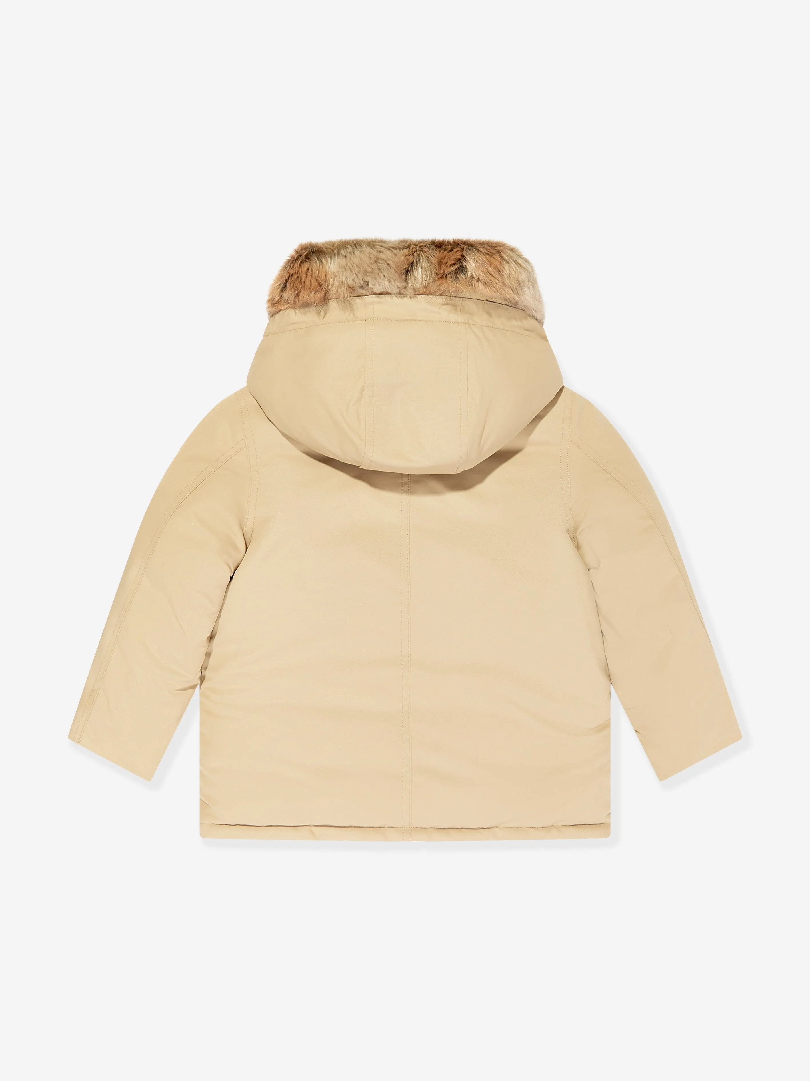 Ralph Lauren Boys Parka Coat in Beige