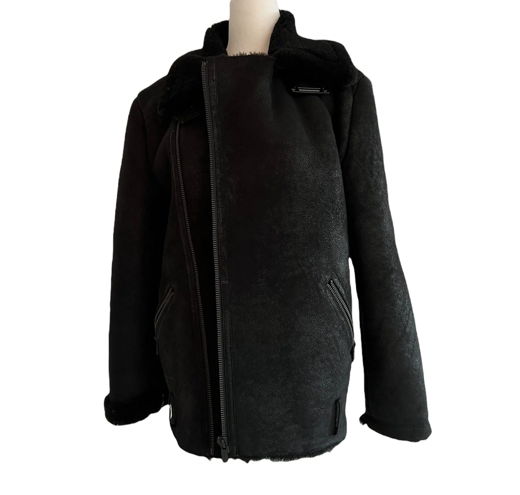 Shearling Coat - M