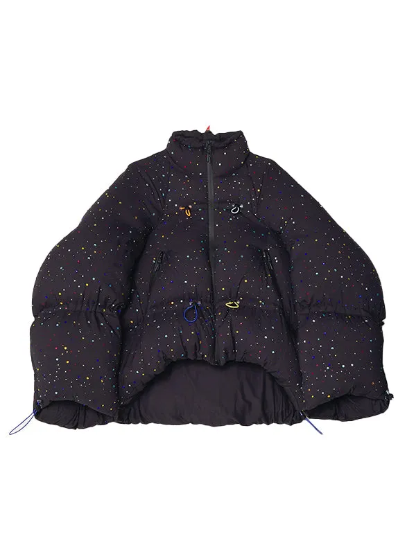 Shine Down Jacket - Black/Gemstone