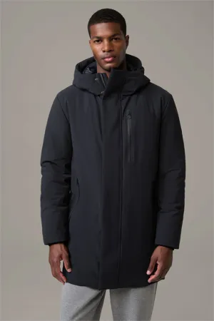 Stellson - Hooded Flex Cross Parka, Navy