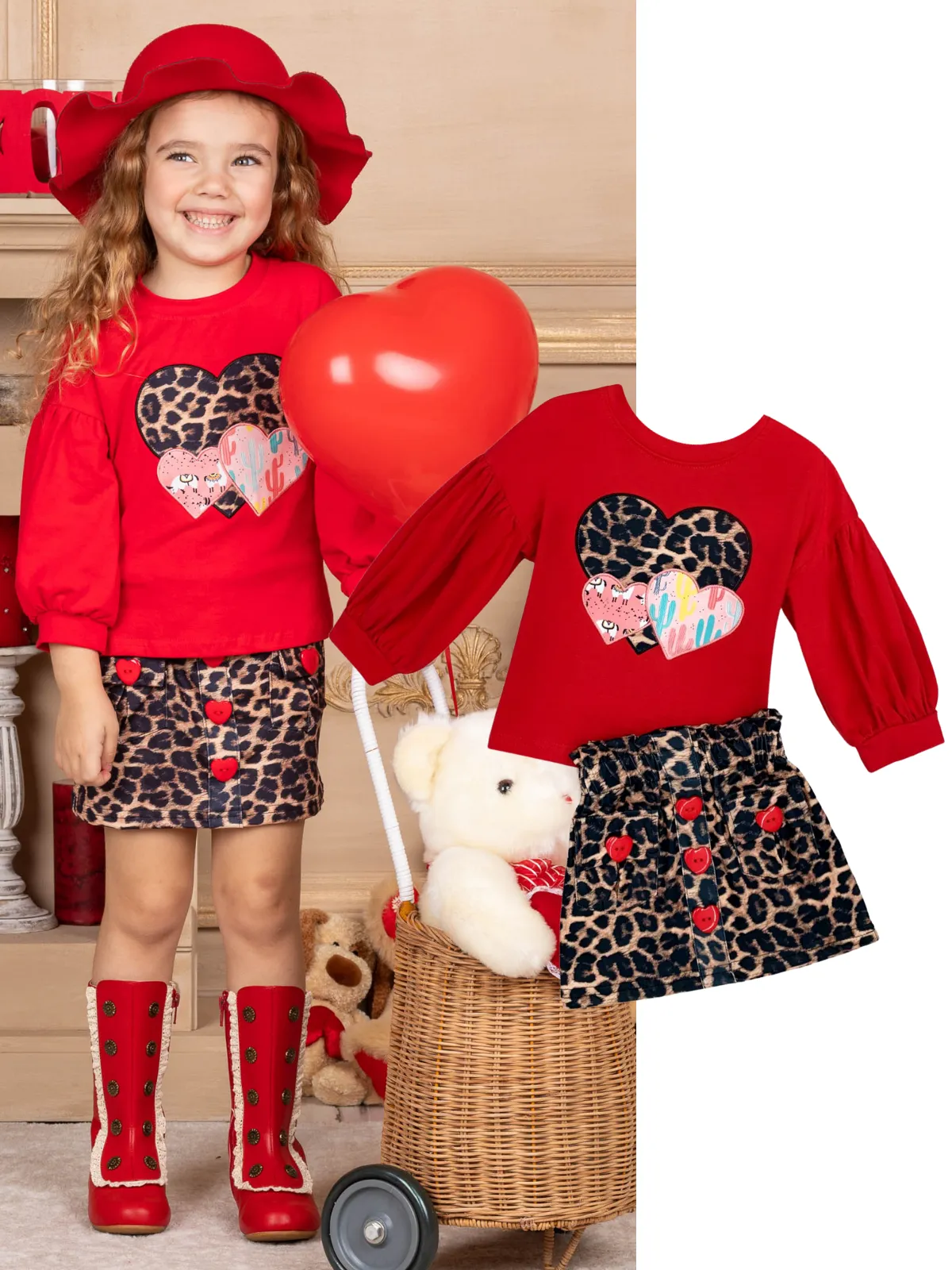 Wild Wild Love Skirt Set