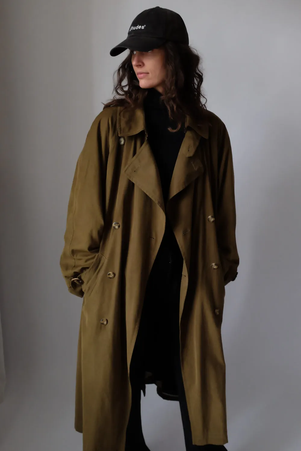 WINTER VINTAGE COAT WITH WOOL LINING