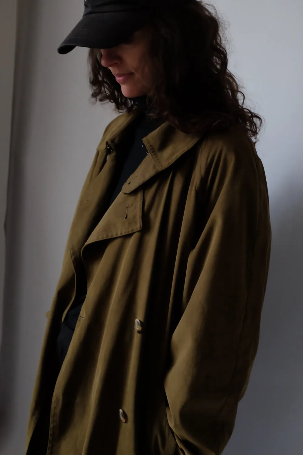 WINTER VINTAGE COAT WITH WOOL LINING