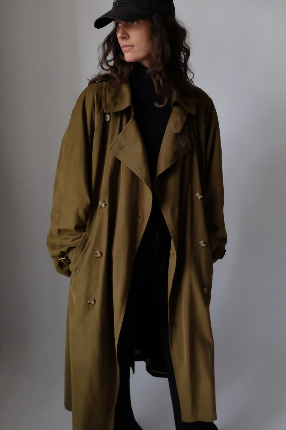 WINTER VINTAGE COAT WITH WOOL LINING