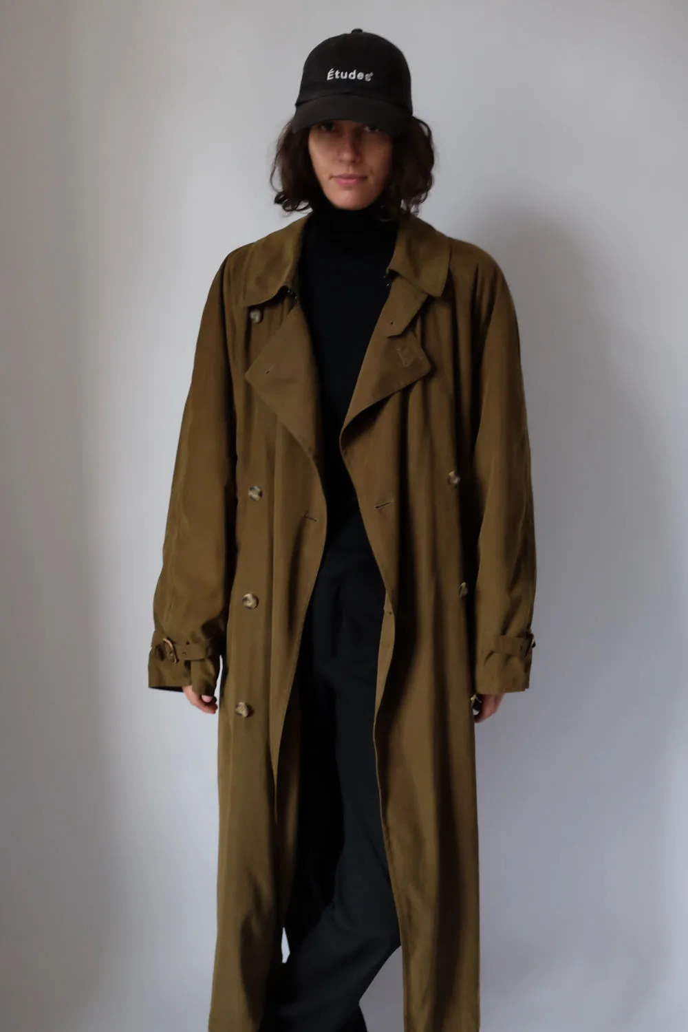 WINTER VINTAGE COAT WITH WOOL LINING